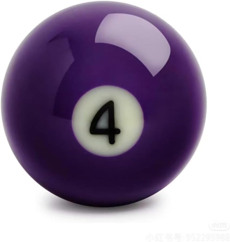 Ovewibi Replacement Billiards Ball, 2-1/4" Regulation Size, Object Balls with Cue Ball & Billiard #8 Ball, Standard Billiards Ball Accessories - Image 1